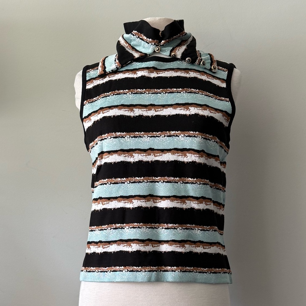 ST. John 2 Piece Knit Tank Removable Collar - Picture 4 of 16